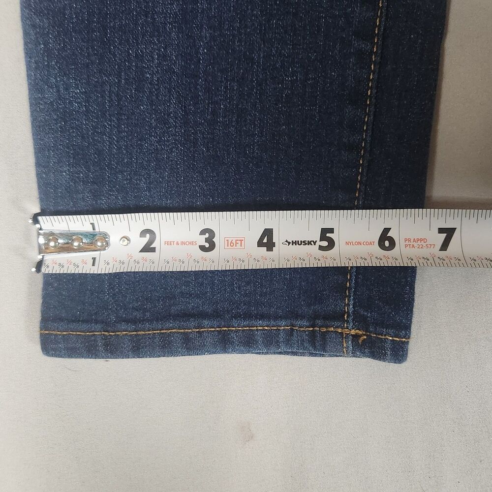 Old Navy Original Mid Rise Jeans Womens Size 6 Regular Blue Stretch Skinny Denim - Picture 9 of 12